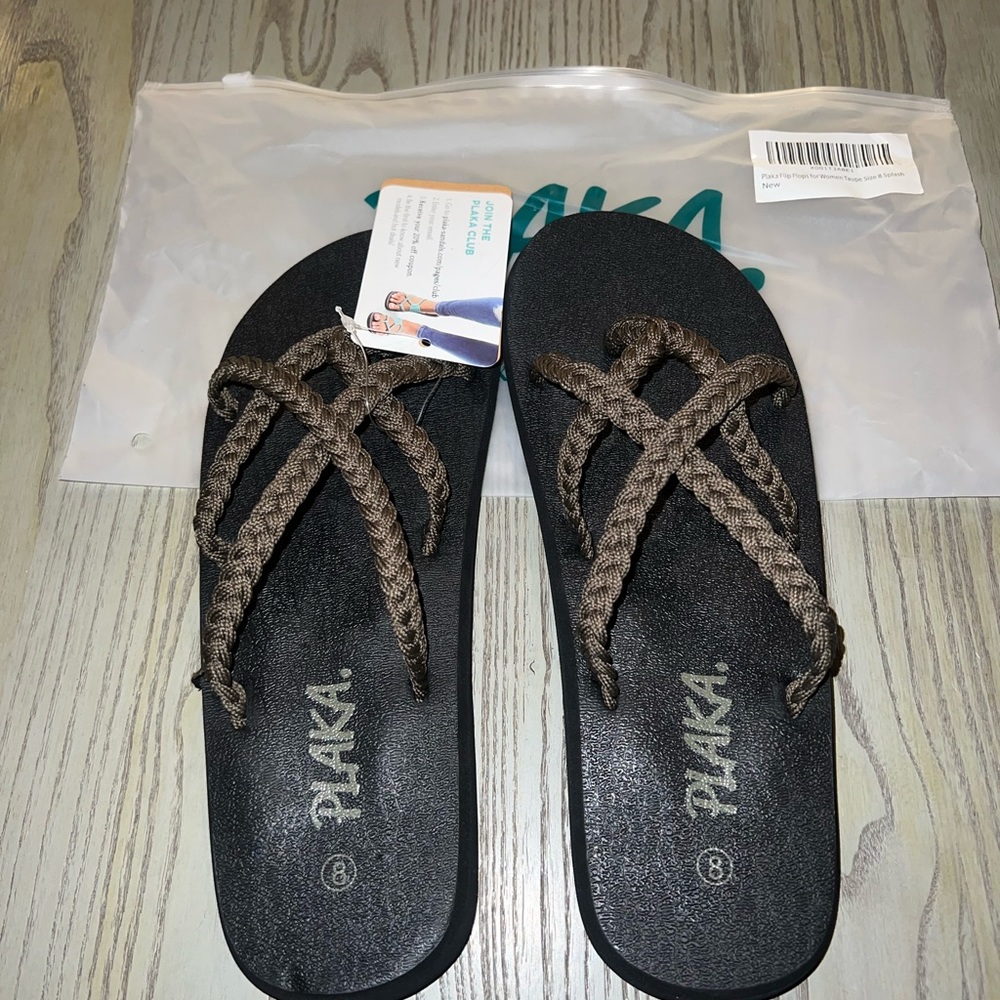 PLAKA flip flops splash sandals - Picture 2 of 10